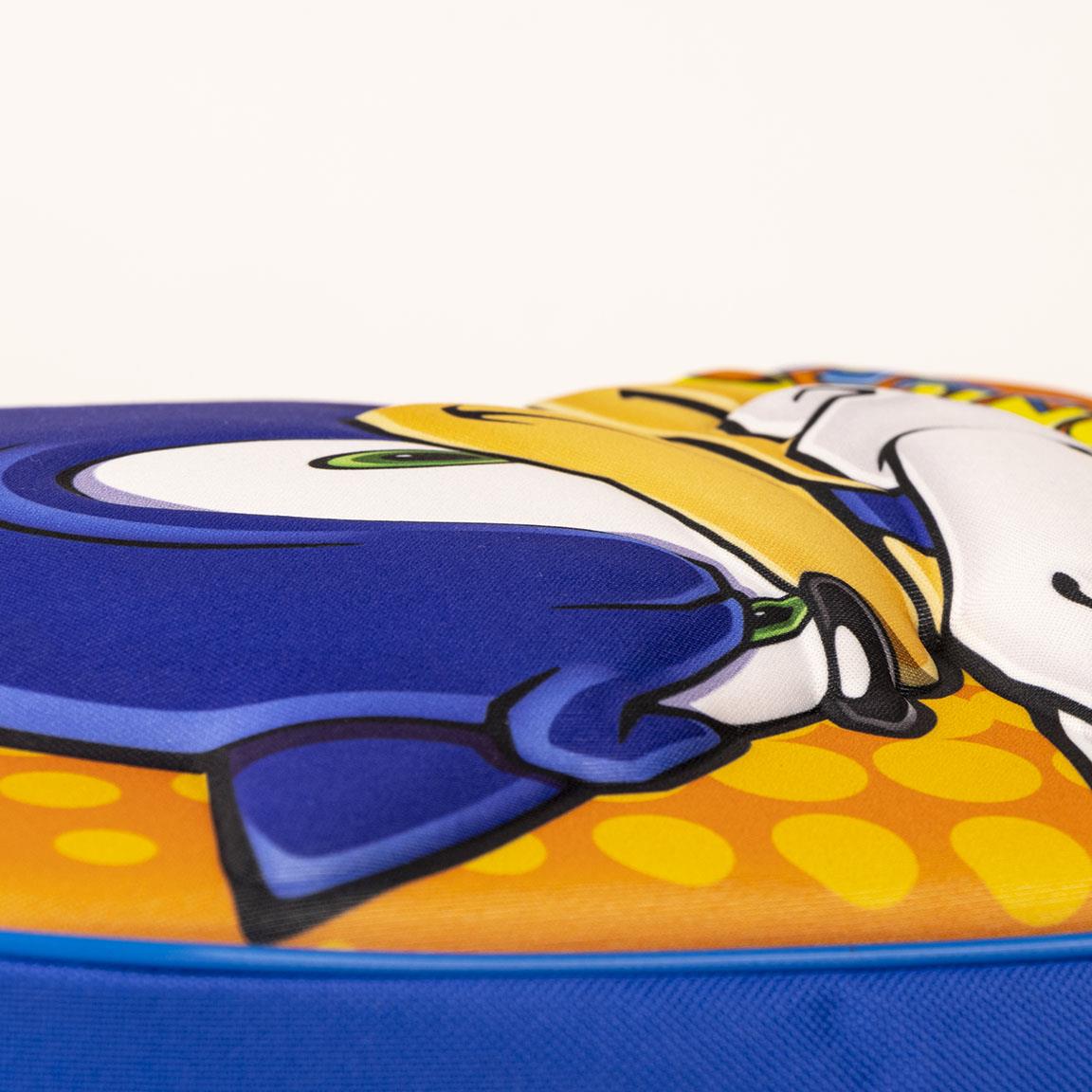 Mochila Sonic 3D Pré-Escola