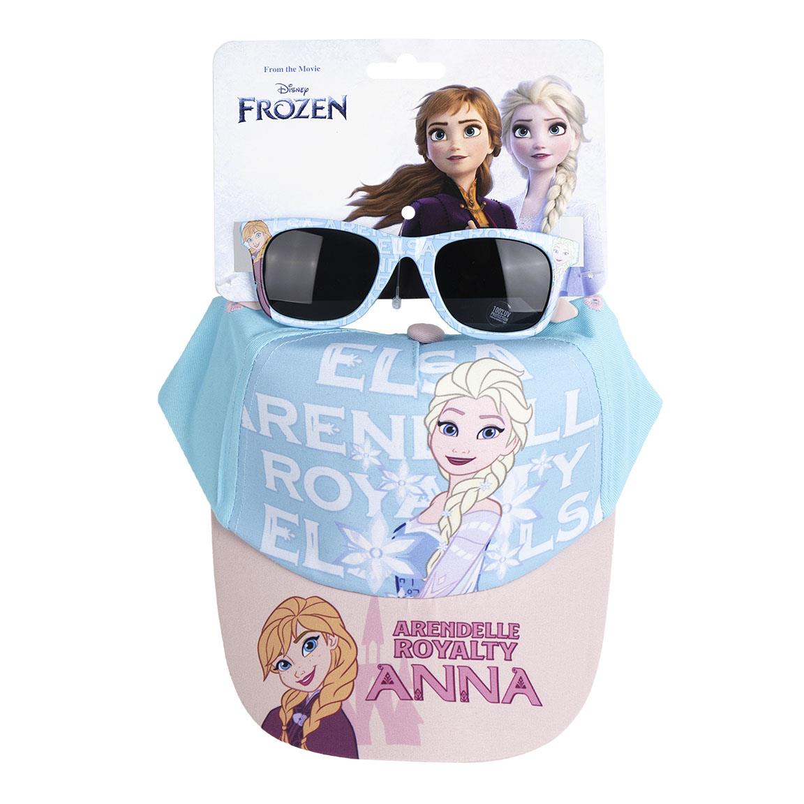 Conjunto Frozen Chapéu e Óculos de Sol