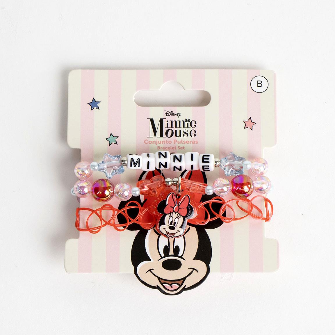 Conjunto 3 Pulseiras Minnie
