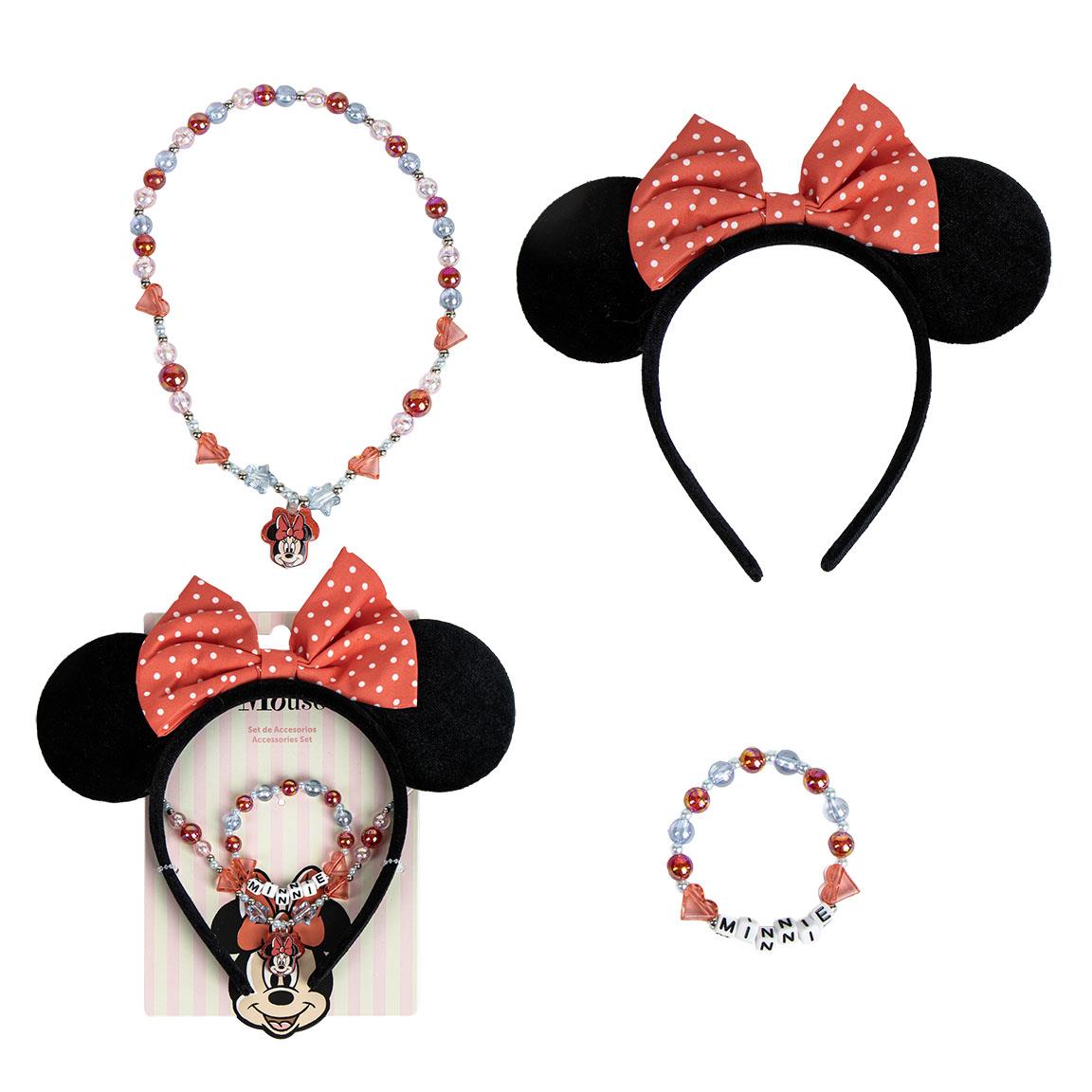 Conjunto Acessórios Minnie
