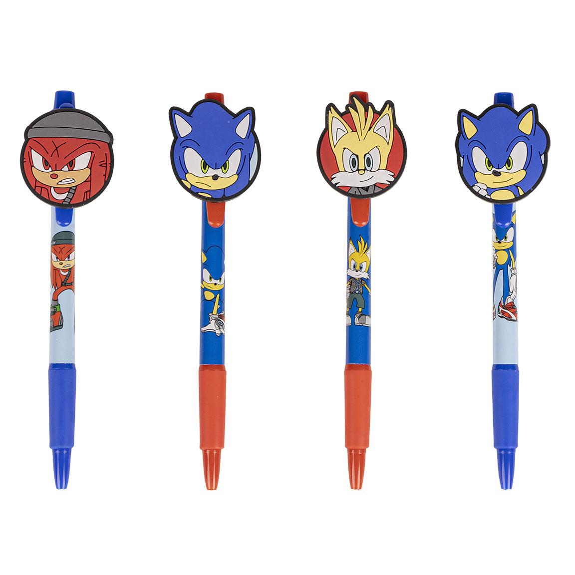 Conjunto 4 Canetas Sonic
