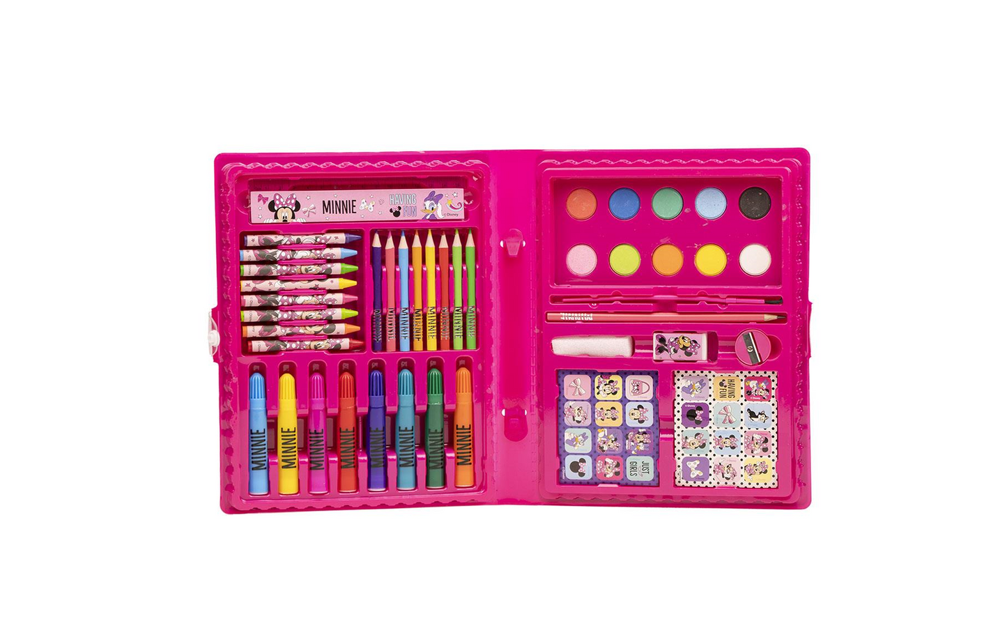 Mala Com Acessórios De Pintura Minnie
