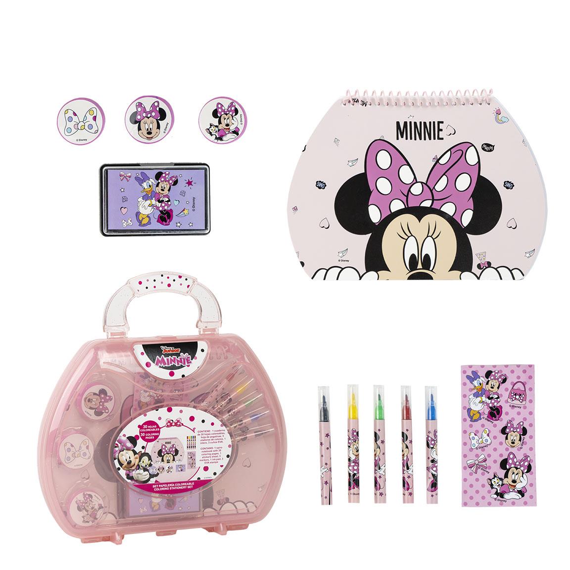 Mala Com Acessórios De Pintura Minnie