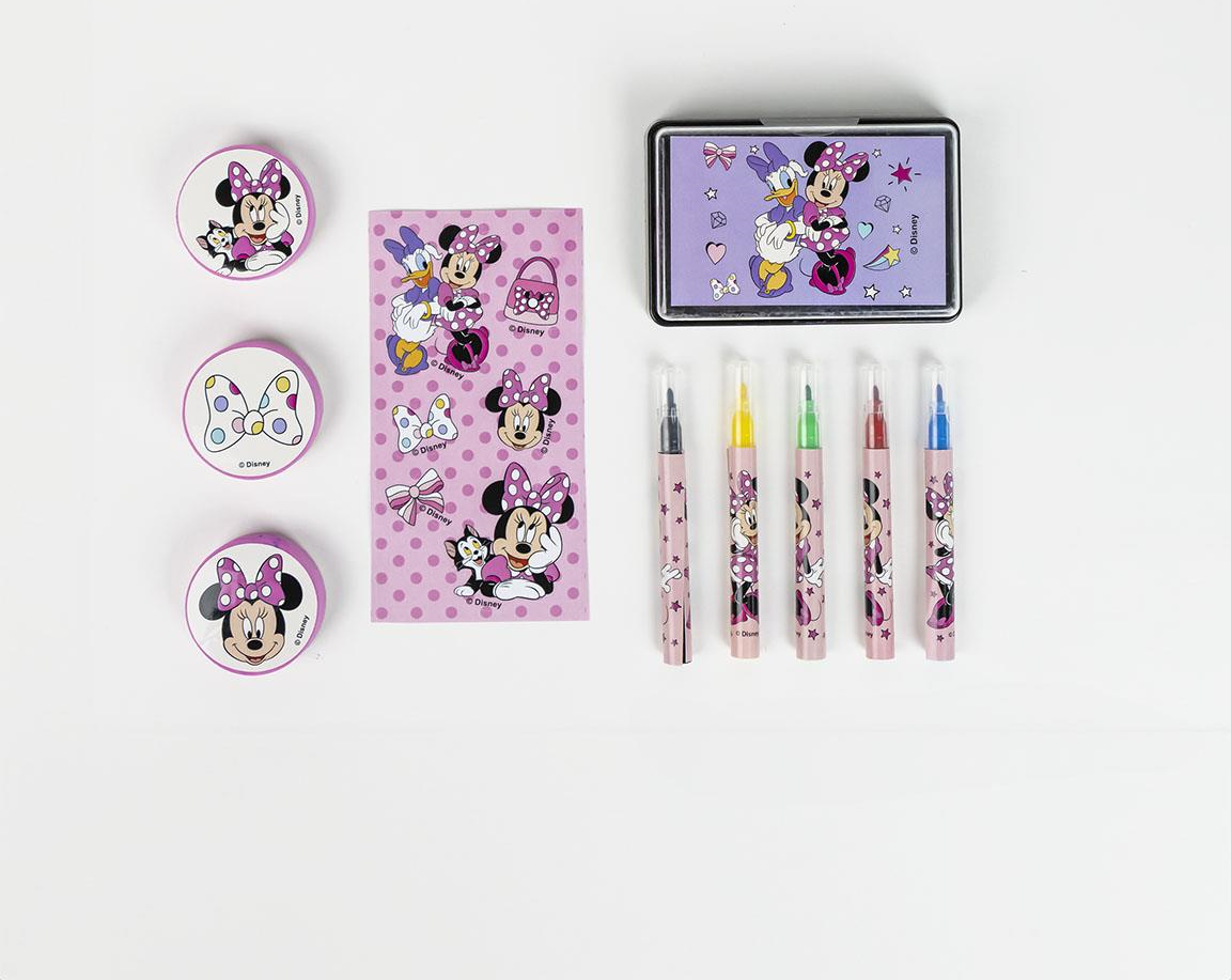Mala Com Acessórios De Pintura Minnie