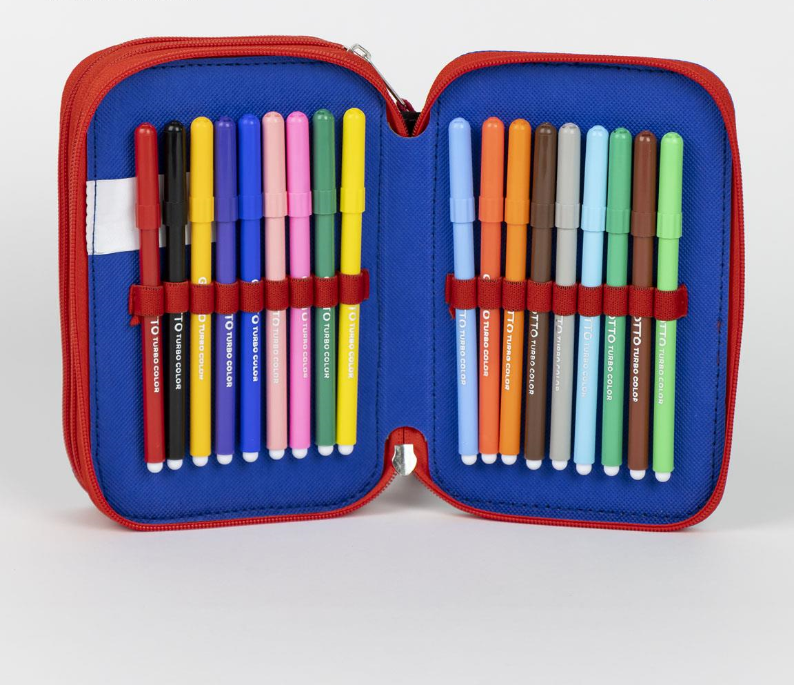 Estojo Homem Aranha Com Acessórios Giotto