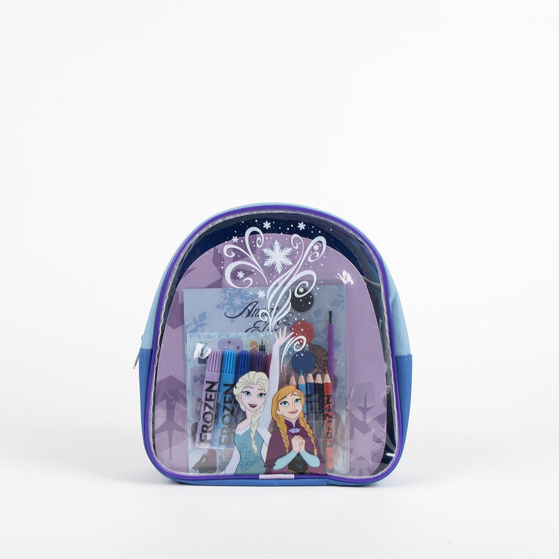 Mochila Com Acessórios De Pintura Frozen
