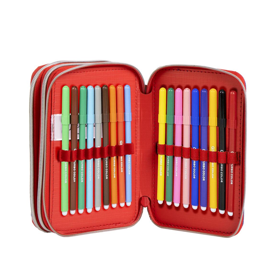 Estojo Homem Aranha Com Acessórios Giotto