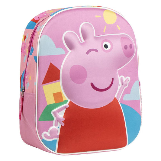 Mochila Porquinha Pepa 3D Pré-escola