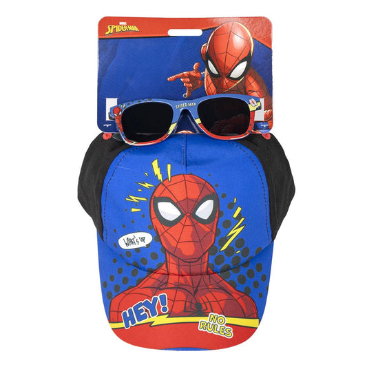 Conjunto Homem Aranha Chapéu e Óculos de Sol
