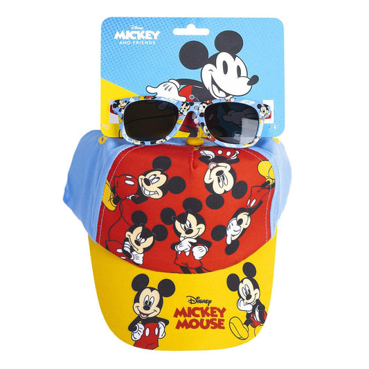 Conjunto Mickey Chapéu e Óculos de Sol