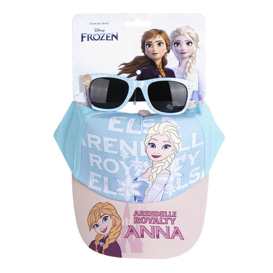 Conjunto Frozen Chapéu e Óculos de Sol