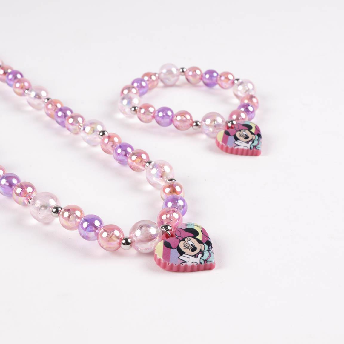 Colar e Pulseira Minnie