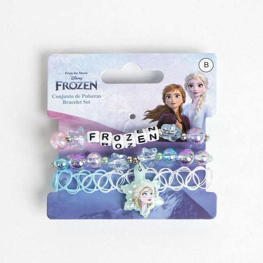 Conjunto 3 Pulseiras Frozen