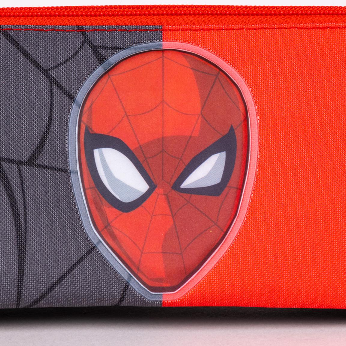 Estojo Homem Aranha 3 compartimentos