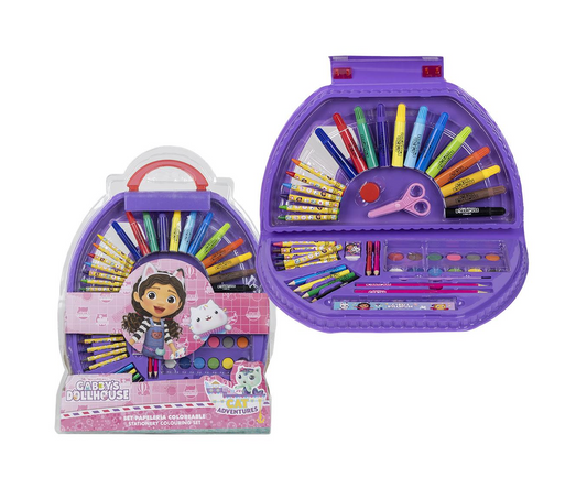 Conjunto Com Acessórios De Pintura Gabby