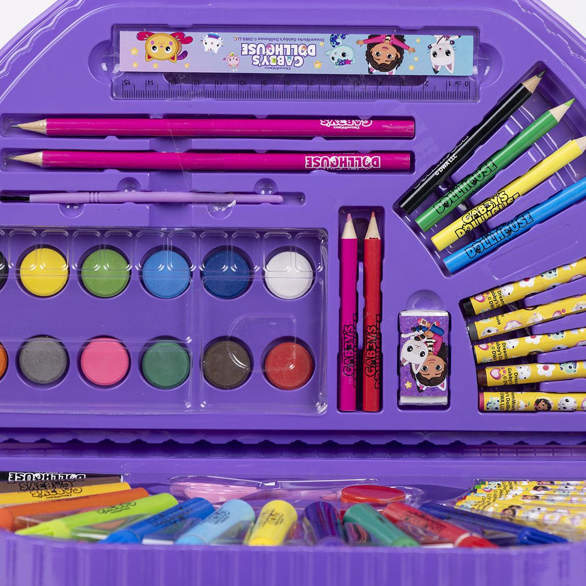 Conjunto Com Acessórios De Pintura Gabby
