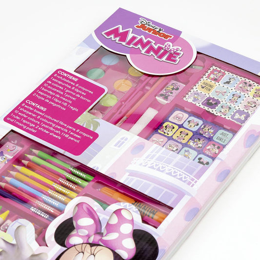 Mala Com Acessórios De Pintura Minnie