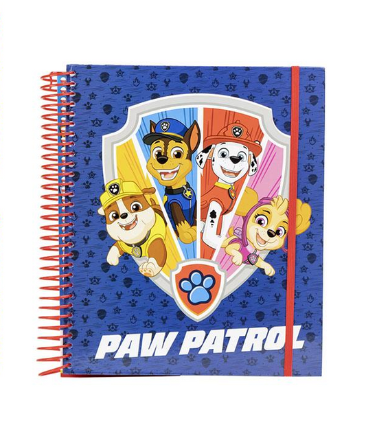Caderno De Colorir Com Acessórios Patrulha Pata