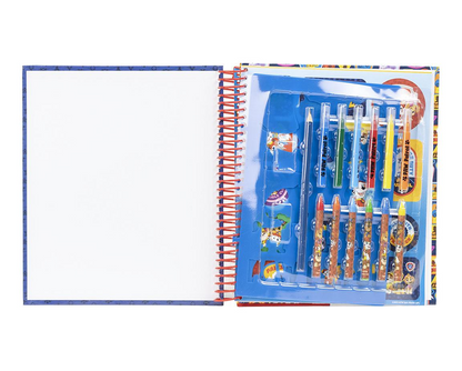 Caderno De Colorir Com Acessórios Patrulha Pata
