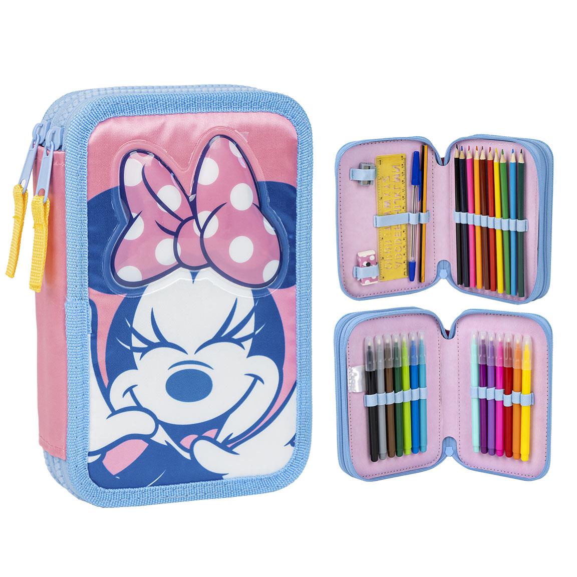 Estojo Minnie Com Acessórios