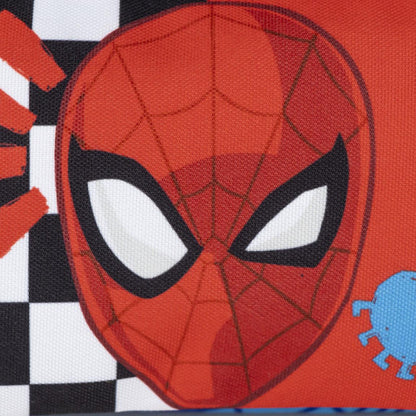 Estojo Homem Aranha 3 compartimentos