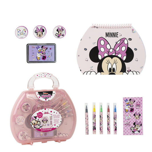 Mala Com Acessórios De Pintura Minnie