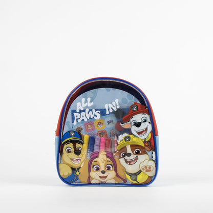 Mochila Com Acessórios De Pintura Patrulha Pata