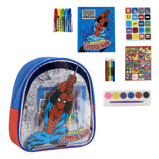 Mochila Com Acessórios De Pintura Avengers
