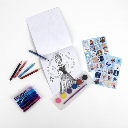 Mochila Com Acessórios De Pintura Frozen