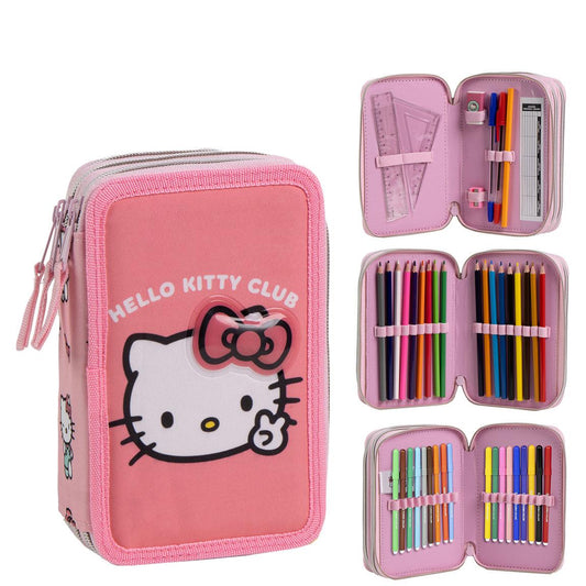 Estojo Hello Kitty Com Acessórios Giotto