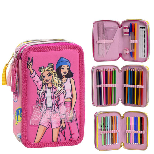 Estojo Barbie Com Acessórios Giotto