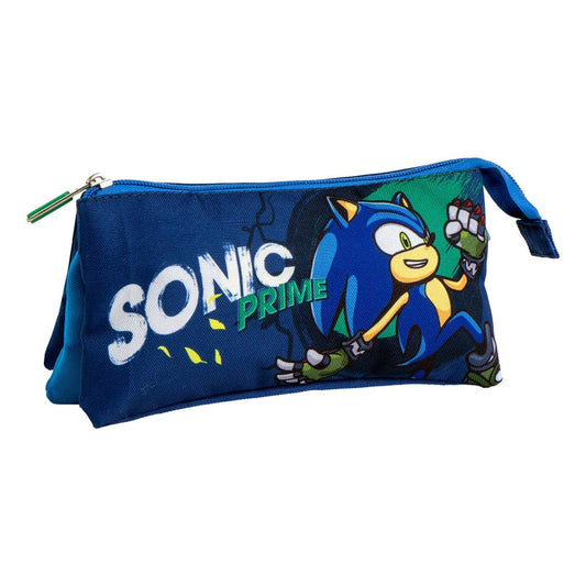 Estojo Sonic 3 Compartimentos